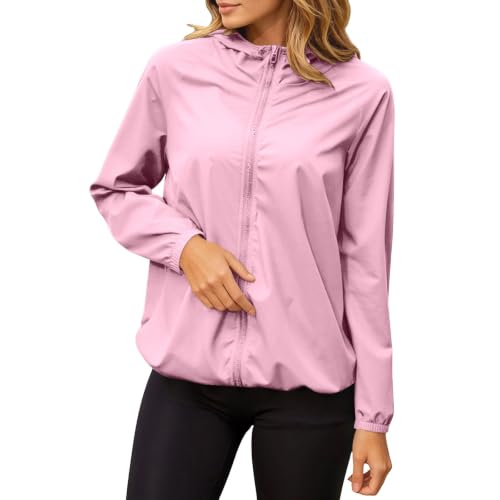Chaqueta cortavientos mujer ligera para no pasar frío ni mojarte al aire libre 5