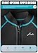 Hevto Kids Wetsuit Shorty for Boys Girls Youth Child Size 7 Year 2mm Neoprene Front Zip Wet Suit in Cold Water Thermal for Swimming Surfing (K1S-Blue, 7)