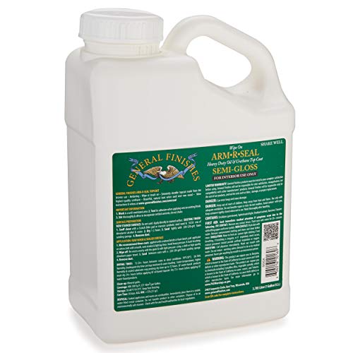 General Finishes Arm-R-Seal Oil Based Topcoat, 1 Gallon, Sem...