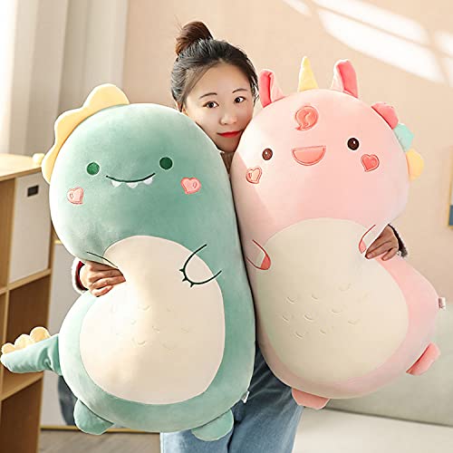 Kekeso Dinosaur Plush Hugging Pillow Cute Stuffed Animal Plush Toy Throw Pillow Soft Cartoon Plushie Sleeping Pillow For Kids(Dinosaur, 45Cm/17.71In) #TOP4