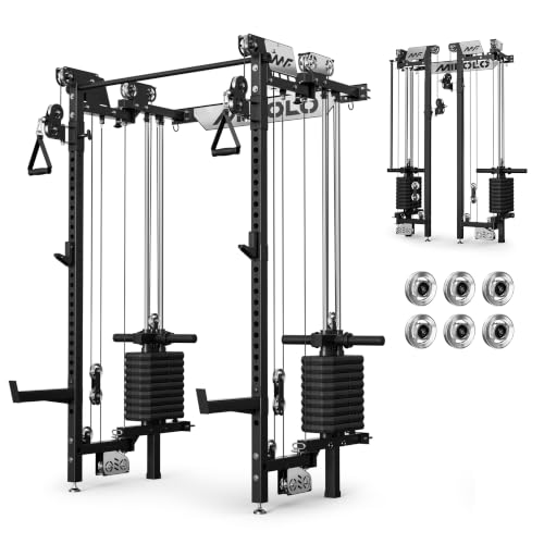 Mikolo Folding Rack with Weight Stack