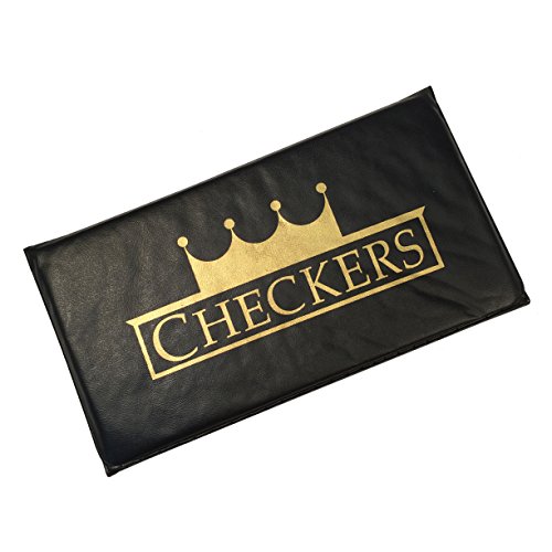 Magnetic Checkbook Checkers juego de mesa portátil miniatura 5