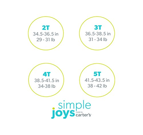 Image of Simple Joys by Carter's Girls 6-piece Snug Fit Cotton Pajama Set