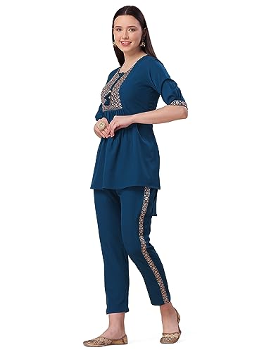Image of NAINVISH Womens Top with Pant
