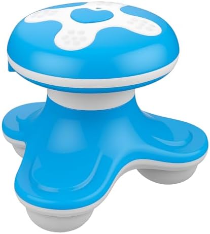 Mini Massageador Corporal | Portátil 3 Pontas | Alívio Muscular I...