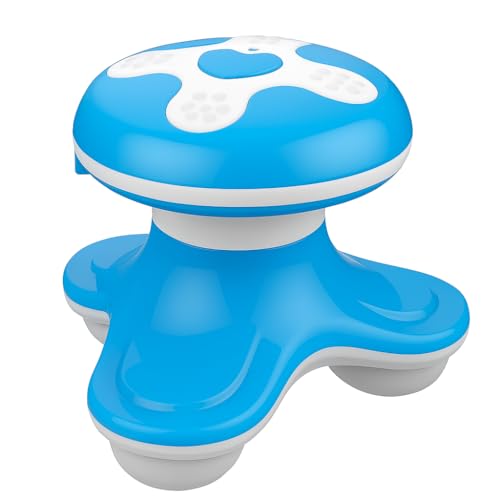 Mini Massageador Corporal | Portátil 3 Pontas | Alívio Muscular I...