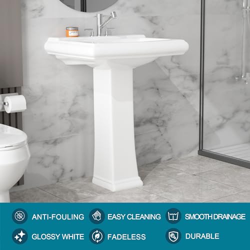 Review de Lavabo con pedestal economico Top cinco. 15 Review de Lavabo con pedestal economico Top cinco. 15