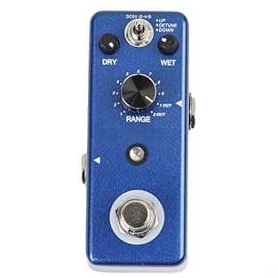 [PRECISE CONTROL WITH SENSITIVITY] The LEF-3807 Guitar Harmonizer Pedal is equipped with 3 effects knobs and 1 switch designed for accuracy and sensitivity, allowing musicians to fine-tune their performance. [WIDE RANGE DETUNE MODE] Offering pitch sh...