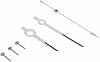 Ewatchparts Manecilla Daytona Compatible con Rolex 4030-4135 16520 16523 16528 116509 116519 Plateada 1