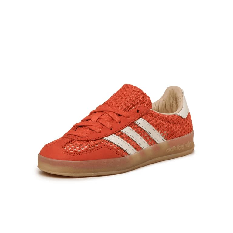 Image of adidas Gazelle Indoor Men's Shoes, Glory Amber /Off White /Beige, Size 5.5