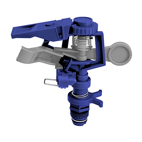 Tatay Aspersor Impulso Top Line, 15l, min, 450 m2, Conector Universal, Protección Solar, Fácil Instalación, Azul