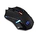 immagine 4UrChoiceLtd®ET Tech X-08 Nuovo USB 7 Pulsante Di Gioco Mouse Ottico Senza Fili Di Gioco Professionale 800/1200/1600/2000/2400 DPI Regolabile Notebook PC Notebook Desktop Computer