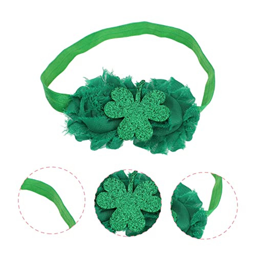 HONMEET 4 peças de faixas de cabelo para bebês, faixas elásticas para bebês e crianças, tiara para b