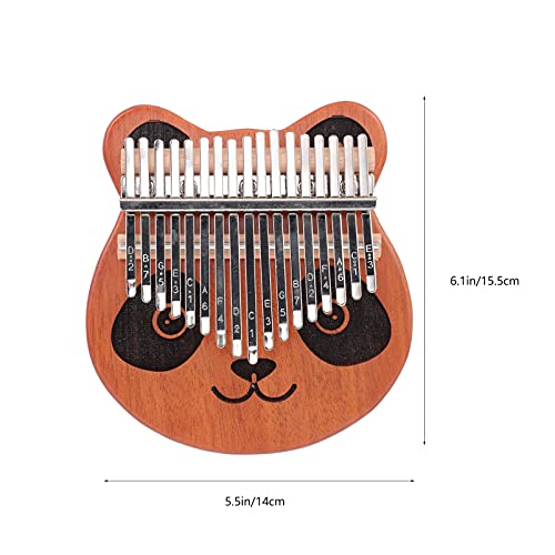 MILISTEN Panda Ontwerp Thumb Piano Draagbare Kalimba Eenvoudige Muziekinstrument Beginner Kalimba - Image 4
