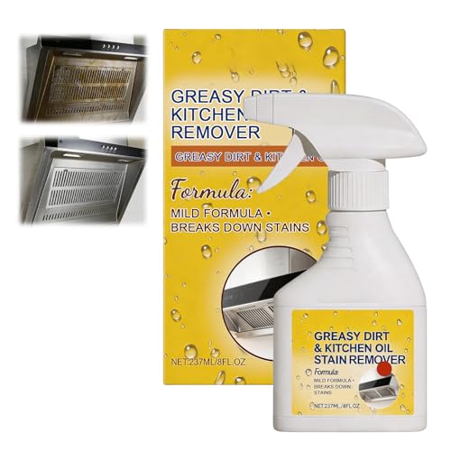 Image of Oven Cleaner Heavy Duty, Pro Oven Foam Cleaners for BBQ, Grill, Hob & Stovetop Kitchen Cleaner Spray, Kitchen Degreaser for Ceramic Hob Oil Stains, Oven Glass & All-Purpose Kitchen Clean Up
