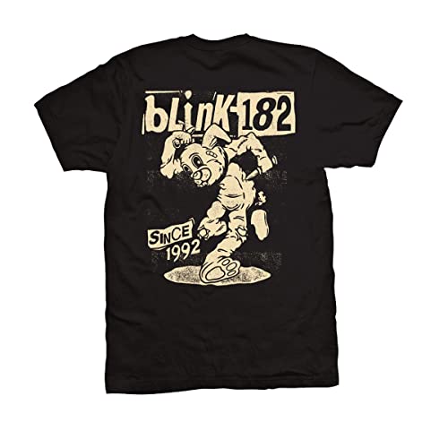 Blink-182 Unisex-Adult Blink 182-Edging The Pit Men's Tee2