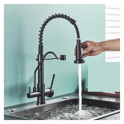 Robinet de mélange noir pour eau potable pure mitigeur de cuisine 360 - 2
