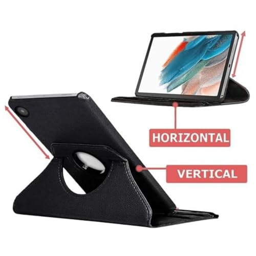 Image of 360 Rotating Tablet Case for Huawei MatePad SE 2024 (11 Inch) | Shockproof Stand Flip Cover, Hand Strap, Anti-Slip Interior, Multi-Angle Grooves