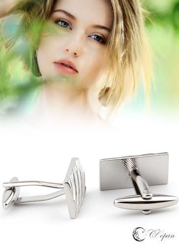 CCopan カフスボタン ストライプ 2個セット