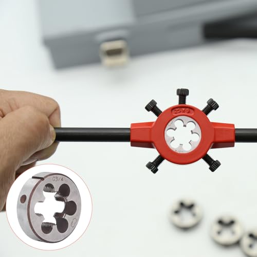 Runde Gewindeschneideisen, Legierter Stahl G3/4 Handwerkzeuge Gewindeschneider Rohrgewinde Schneideisen Außengewindeschneider Gewinde Schneiden Rohrgewindeschneider Metrisches Außengewindeschneideisen