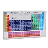 Idée cadeau originale --- outre sa valeur éducative, ce tableau périodique en acrylique est un cadeau idéal pour les passionnés de sciences. Son design élégant et son aspect pratique en font un choix exceptionnel pour les anniversaires et autres occasions spéciales.