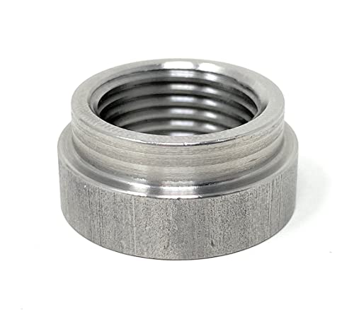 O2 Oxygen Sensor Stepped Mounting Boss Weld Bung (Stainless Steel) M18 X 1.5 #TOP3