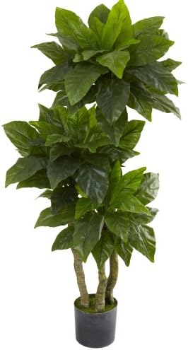 Nearly Natural 5391 5ft. Bird Nest Tree UV Resistant (Indoor/Outdoor),Green