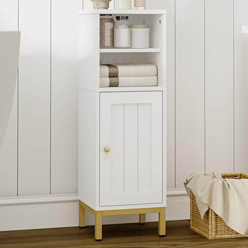 Hzuaneri Badezimmerschrank, Badschrank, Toilettenschrank, schmales...