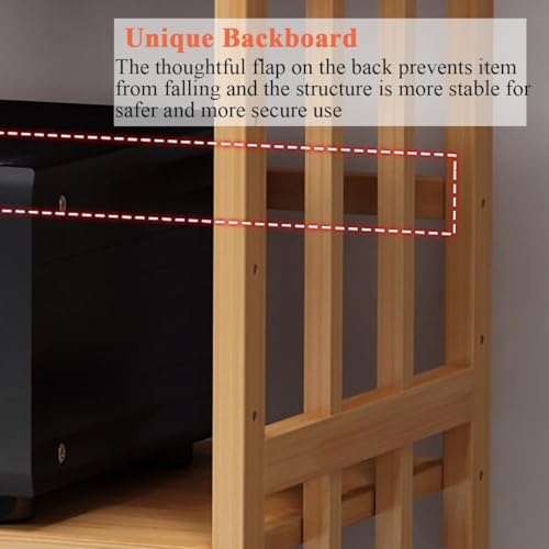 mueble equipo hifi Torre De Audio Y Video For El Hogar Unidad De Componentes Estéreo For Medios Estantería, Tocadiscos Mueble For CD Receptor Altavoz Amplificador Soporte, Centro De Entretenimiento De - imagen 6