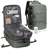 Vakuum-Rucksack Reisetasche mit Pumpe, großer Reiserucksack für Damen und...