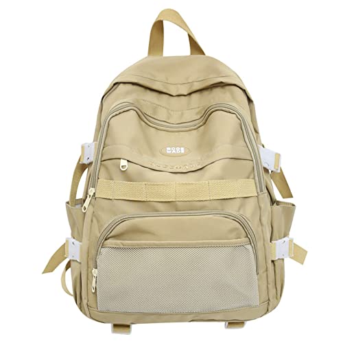 Mochila vintage para ordenador portátil para mujer con puerto de carga, mochila escolar para mujer y hombre, mochila de moda, adecuada para 15 y 6 cuadernos, delgada, informal, de viaje, mochila para