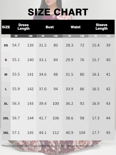 Image of Women Plus Size Long Sleeve V Neck Maxi Dress with Belt | Soft fabric relaxed fit three quarter sleeve v neck with pockets for party and daily wear