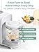MOMYEASY Baby Food Maker, Baby Food Steamer and Puree Blender, Food Processor Chopper Grinder Steamer in-One, Auto Cooking & Grinding with Touch Control Panel&Self Cleans, BPA-Free