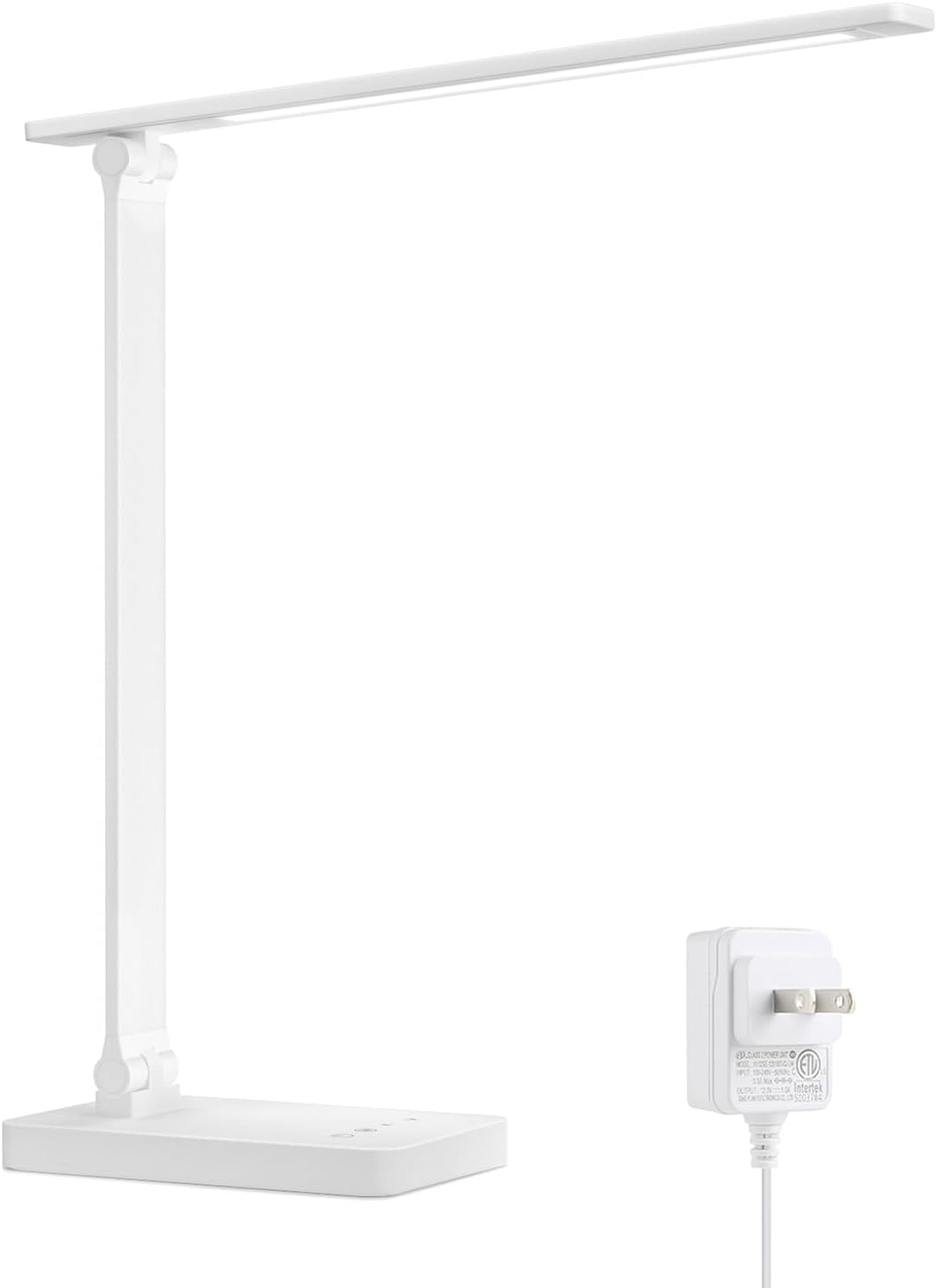 Lepro LED Desk Lamp, Metal Desk Light 9W 550lm, Dimmable Home Office Desktop Lamp Touch Control, 3 Color Modes, 5-Level Dimmer, Eye Caring Task Lamp for Study, Reading, Crafting, Sewing, Computer Work