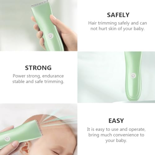 Cortadora de cabello para bebés recargable, ideal para el cuidado en casa 6