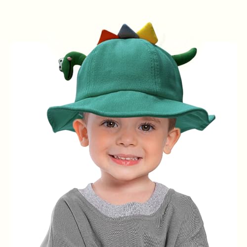 Jastore Dinosaur Boys Girls Sun hat Baby Bucket Caps Cotton Infant Toddler Kids Hat