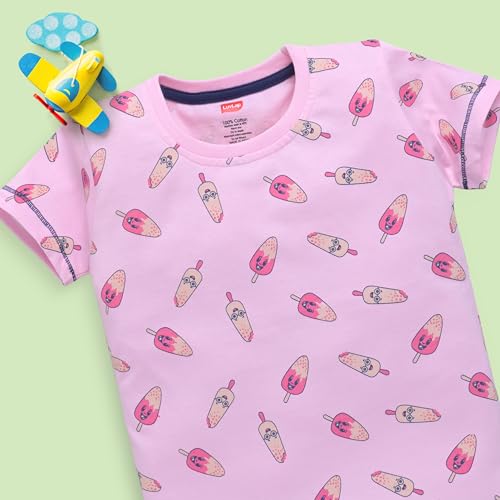 Image of LuvLap Baby Boys Regular Fit 100% Cotton Half Sleeves Boys T-Shirts and & Shorts Set Pack of 3