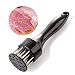 Produktbild tingz Meat Tenderizer Needle Manueller Steakhammer zum Zartmachen von Steak Peal Veal & Poultry in der Küchegeräuschlos und spritzwasserfrei(schwarz)