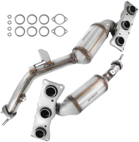 Amazon.com: ABYSMAUTO Front Rear Catalytic Converter Compatible with ...