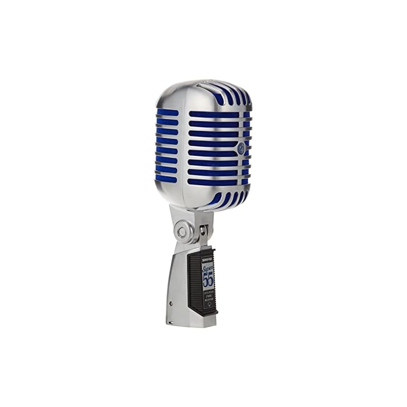 Shure Super 55 Deluxe Supercardioid Dynamic Vocal Microphone