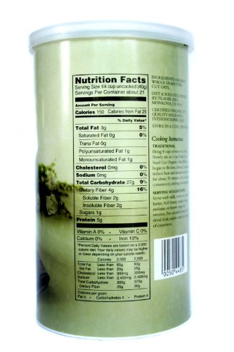 Tj'S 00504485 Trader Joe'S Steel Cut Organic Oats 30 Oz thumb #2