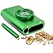 PILOTDIARY Stash Holder Aluminum Magnetic Lid | Special Design with Mini Grinder, Malachite Green