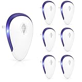 KONIGEVA Pest Repellent Ultrasonic Plug in, Electronic Pest Repeller 6 Packs , Pest Control Plug in,
