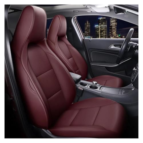 Housses de siège auto en cuir luxe pour Mercedes GLA GLC CLA