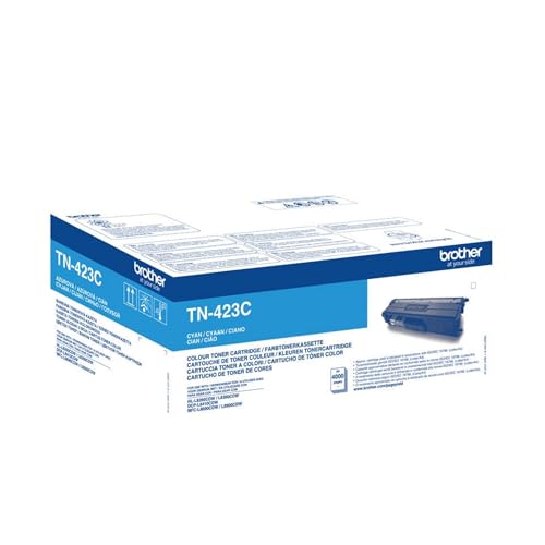 Toner Brother TN423 cyan résout les pannes de couleur en impression laser