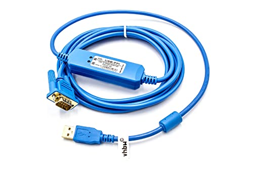  vhbw Cavo di programmazione USB PLC sostituisce Siemens 6ES7 901-3DB30-0XA0 per radio - Adattatore seriale, blu