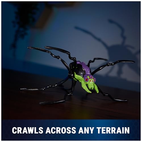 Image of HEX Bots Skitter Bot Spider, Robotic Kids Toys with Insect-Like Movement for Indoor /Outdoor Play, Robot Toys for Boys & Girls Ages 4 & Up, Green