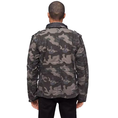 Image of Brandit Men Sherpa-lined Cold-weather Casual Outdoor Classic Field Jacket