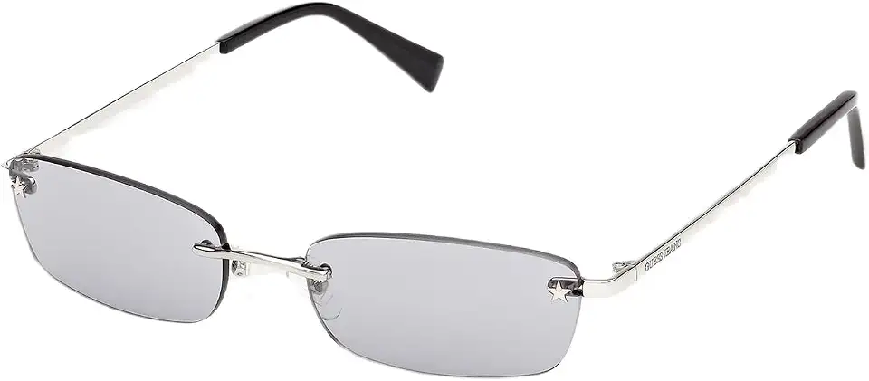 GUESS Sunglasses Polarized Square nickeltin