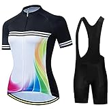 El maillot de ciclismo (con buena protección UV) fabricado en poliéster transpirable y de secado rápido. inserciones de malla para una ventilación óptima